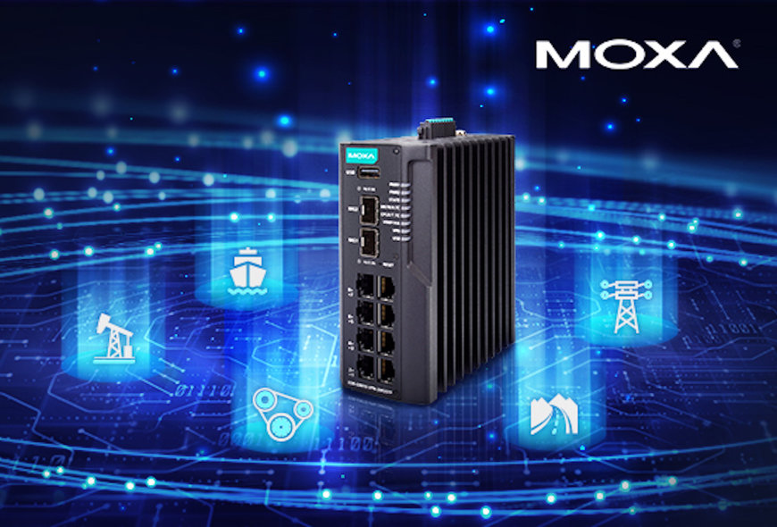Neuer All-in-One-Industrial-Secure-Router von Moxa für die Absicherung von Industrieanwendungen